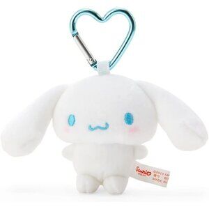 ⚡White Sanrio Mini Mascot Holder 2023 Materials Polyester Comes with heart shape